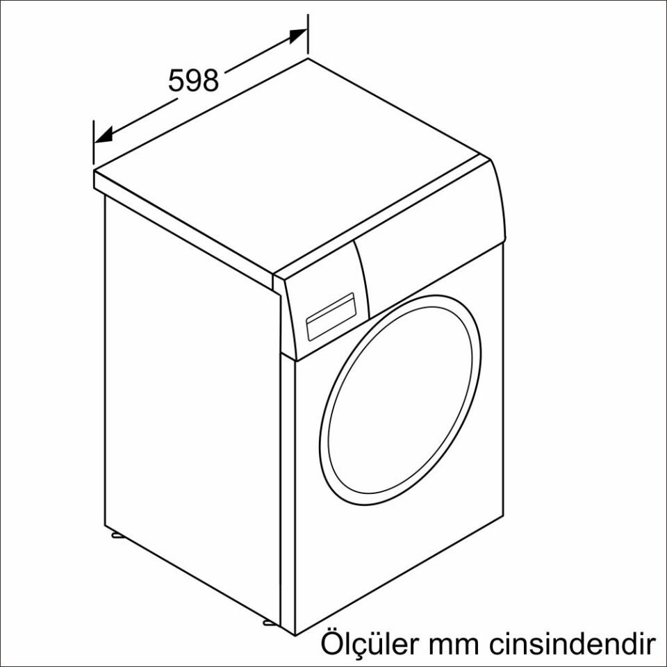Profilo CM12N18XTR A 8 kg 1200 Devir Çamasır Makinesi