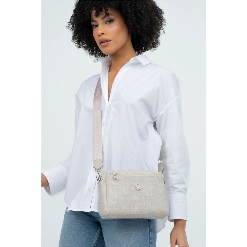 Benetton St  Bnt-1288 Unıted Colors Of  Çanta Bej