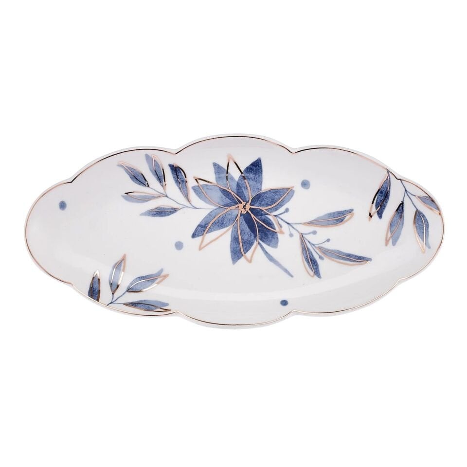 Emsan İntense Blue Porselen 32 Parça 6 Kişilik Kahvaltı/Servis Takım