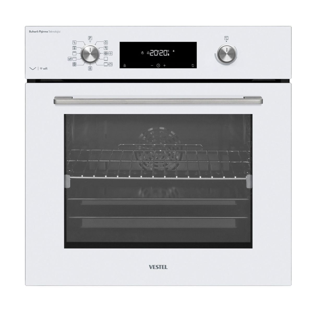 Vestel AF-861052 B WIFI Beyaz Ankastre Fırın