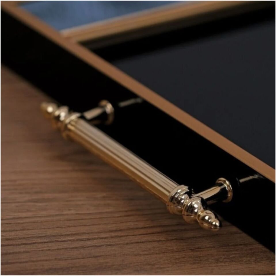 Glore Latte 19 Parça Tepsili Çay Seti