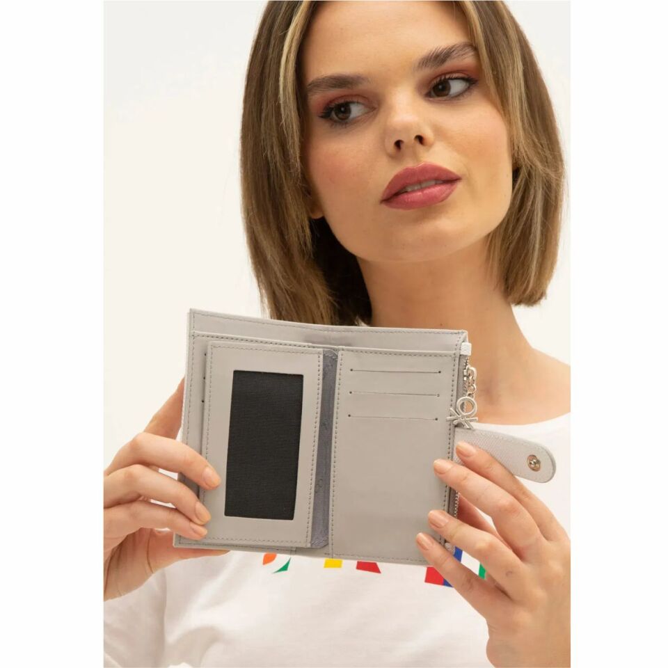Benetton St  Bnt-1301 Unıted Colors Of  Çanta Beyaz-Açık Gri