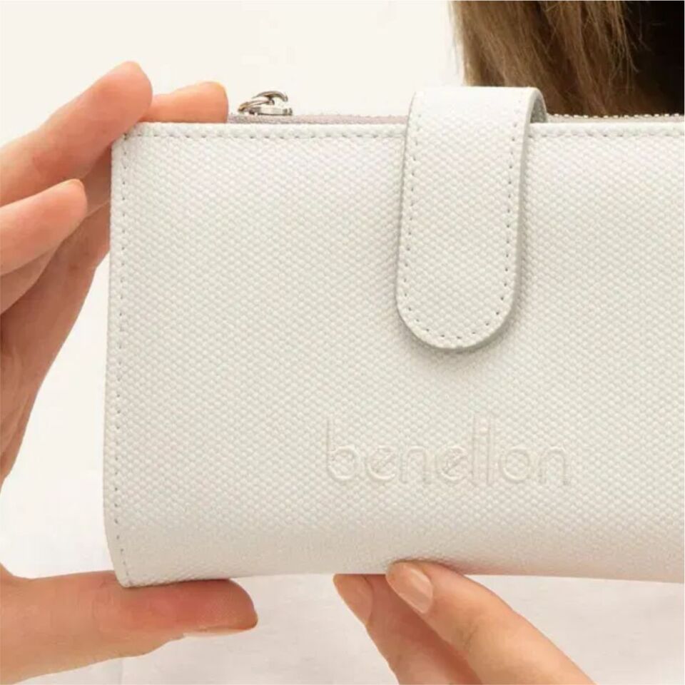 Benetton St  Bnt-1301 Unıted Colors Of  Çanta Beyaz-Açık Gri