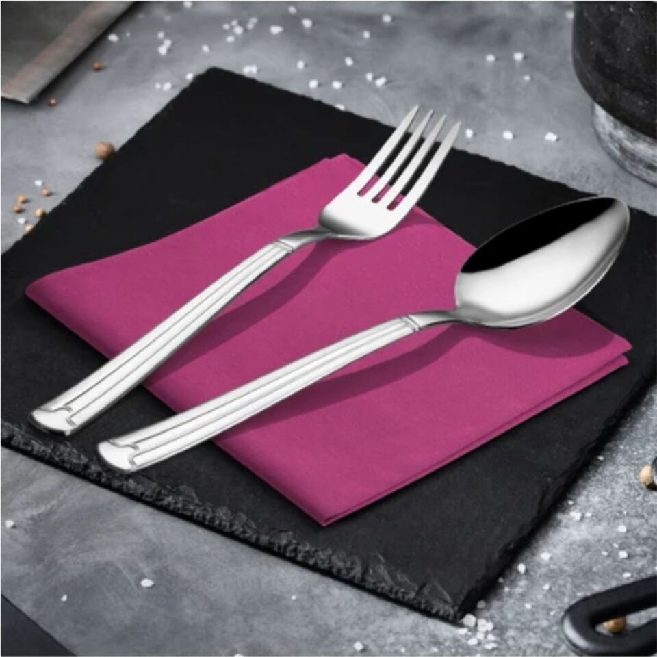 Byavcı Ya30 Yakamoz 30 Parça Çatal Kaşık Takımı