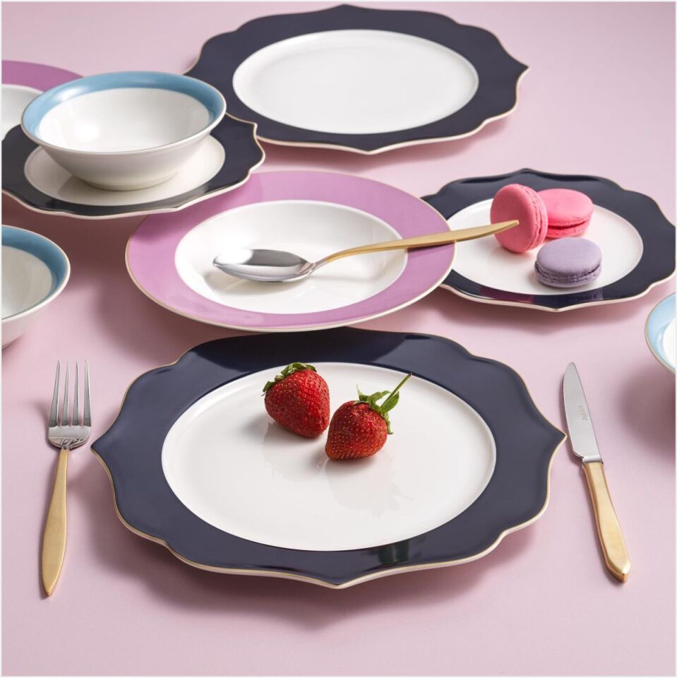 SCHAFER TALYA YEMEK TAKIMI 24 PARÇA-ASORTİ