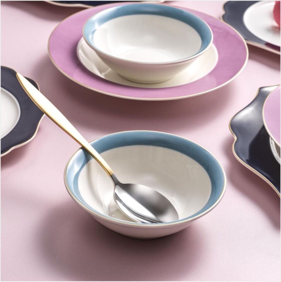 SCHAFER TALYA YEMEK TAKIMI 24 PARÇA-ASORTİ