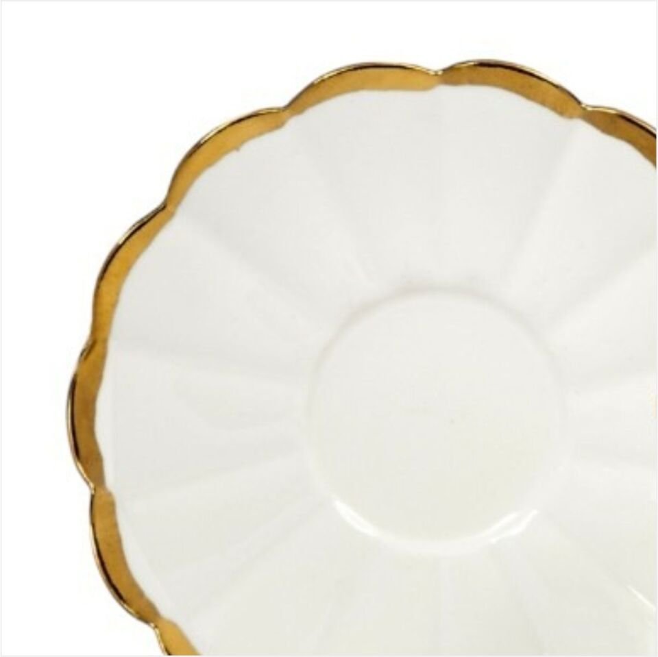 ÇİFTÇİLER YK2111-7GL BEYAZ ALTINLI KAHVE FİNCANI-157137