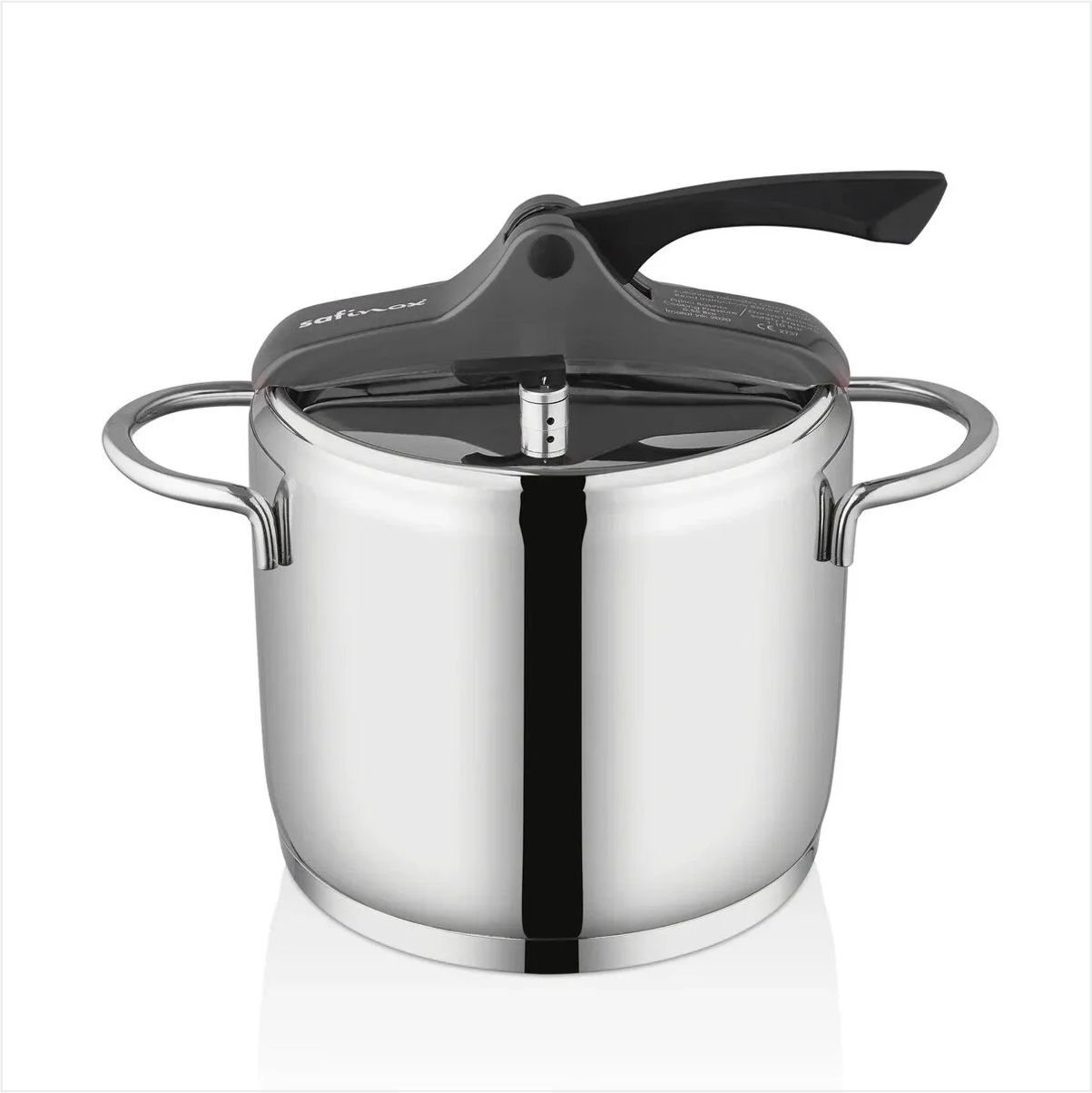 SAFINOX VISION DÜDÜKLÜ TENCERE 6 LT - TEL KULP