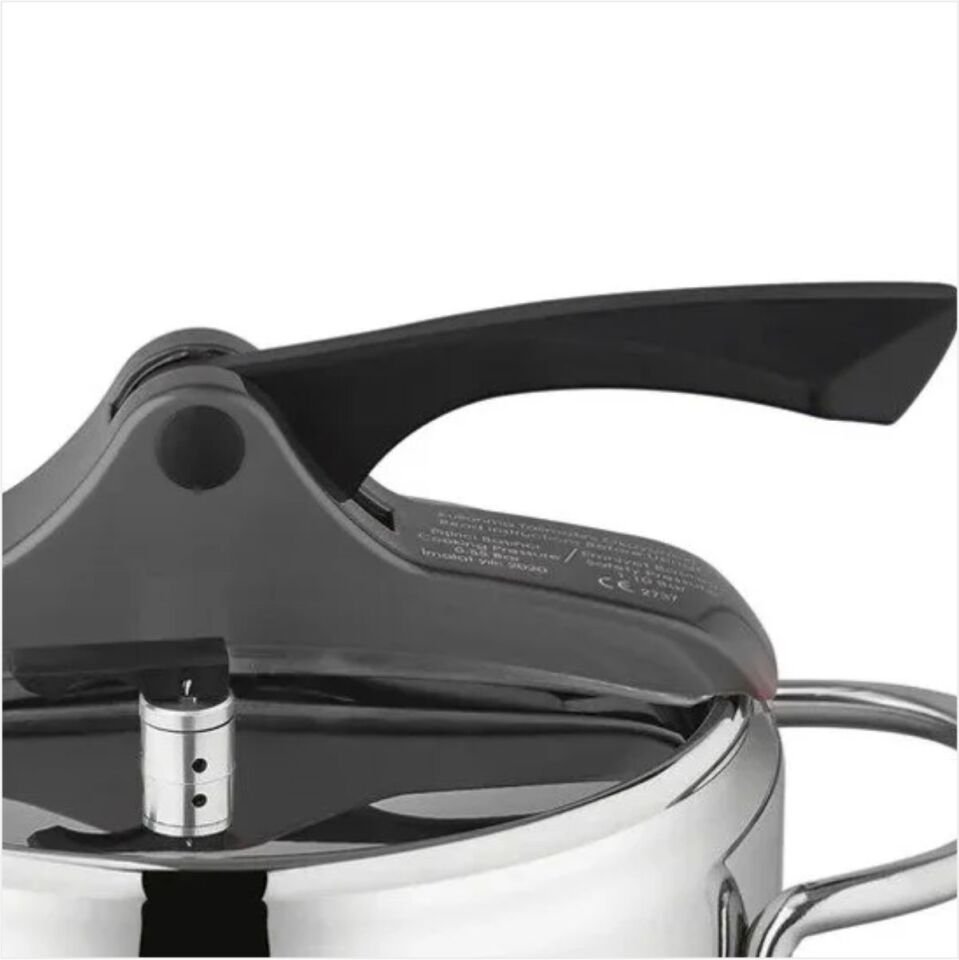 SAFINOX VISION DÜDÜKLÜ TENCERE 6 LT - TEL KULP