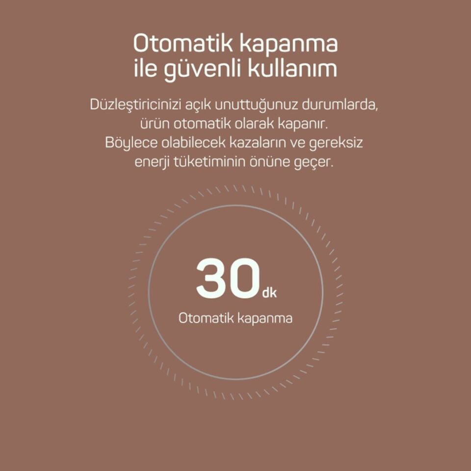 Arzum AR5068 Superstar Touch Saç Düzleştirici Fırça - Siyah