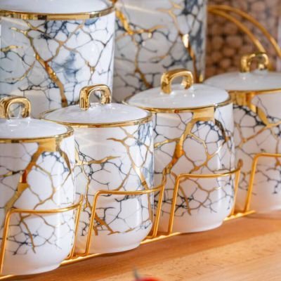 Acar Kaı-06386/4 Edwına 7 Li Kavanoz Takımı