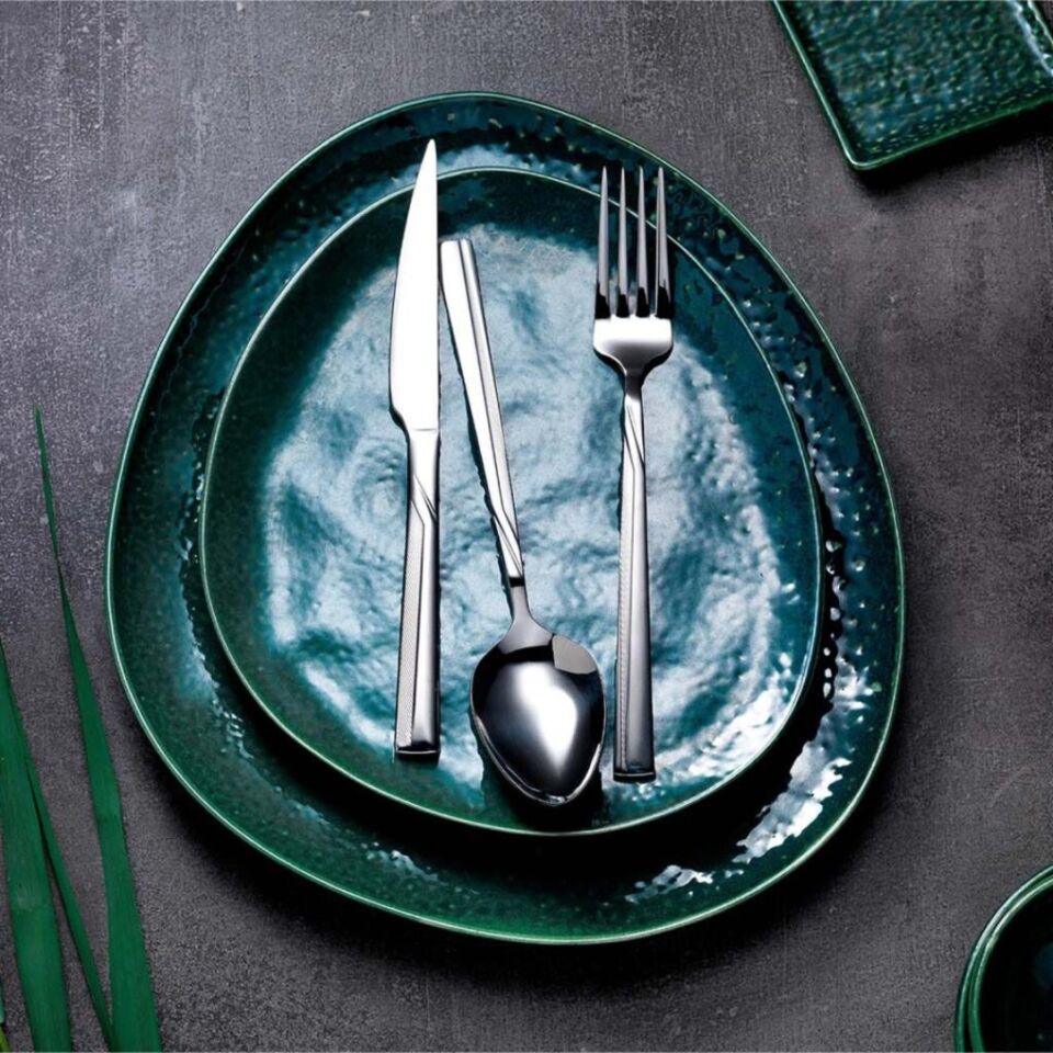 Schafer Sharp 72 Parça Çatal Kaşık Bıçak Takımı-Gümüş