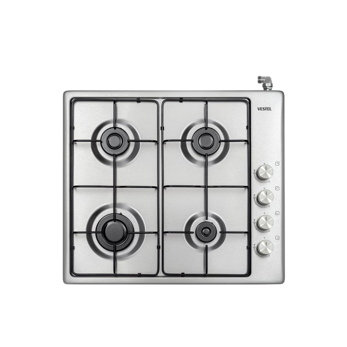 Vestel SO- 6004 X DG 60 cm 4 Gözü Gazlı Set Üstü Ocak