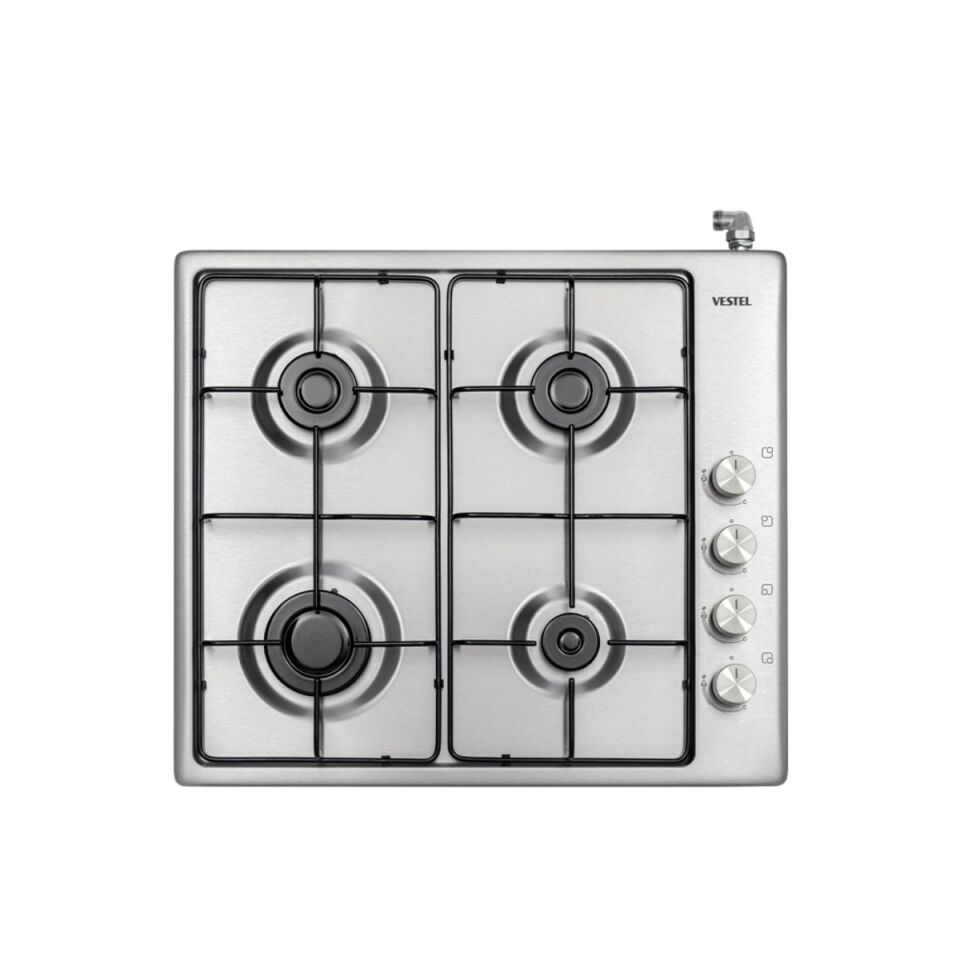 Vestel SO- 6004 X DG 60 cm 4 Gözü Gazlı Set Üstü Ocak