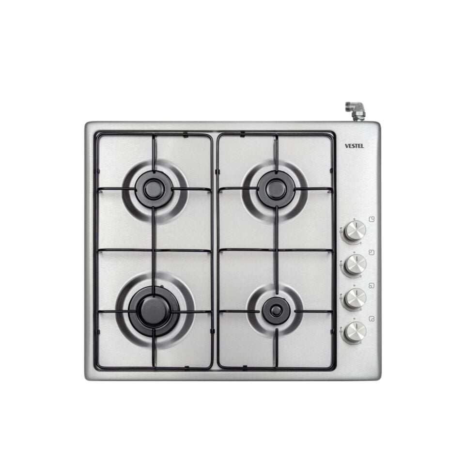 Vestel SO- 6004 X DG 60 cm 4 Gözü Gazlı Set Üstü Ocak
