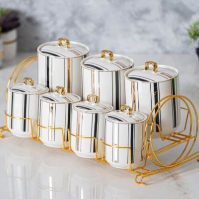 Acar Kaı-06387/4 Aspen Astorıa 7 Li Kavanoz Takımı