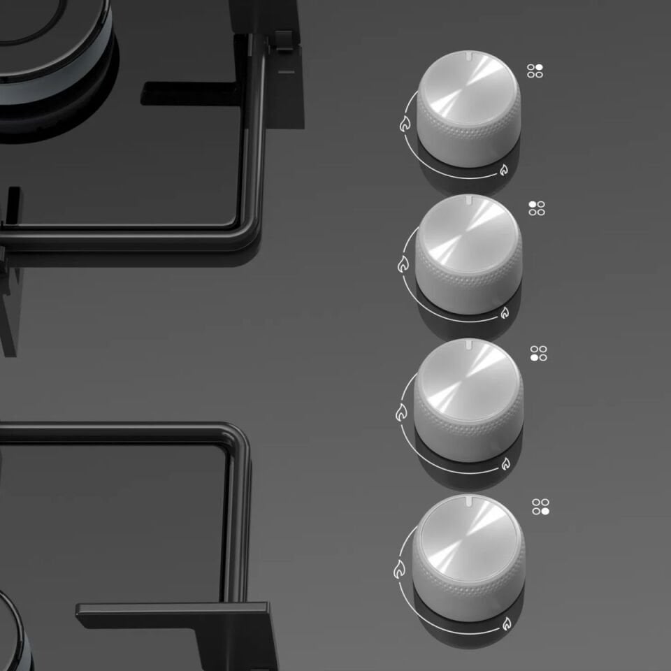 Profilo OO37P9O12D Siyah Ankastre Ocak