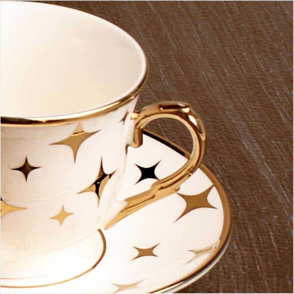 PAÇİ-ELISETTA KABARTMALI 6LI KAHVE-P/POR-102228