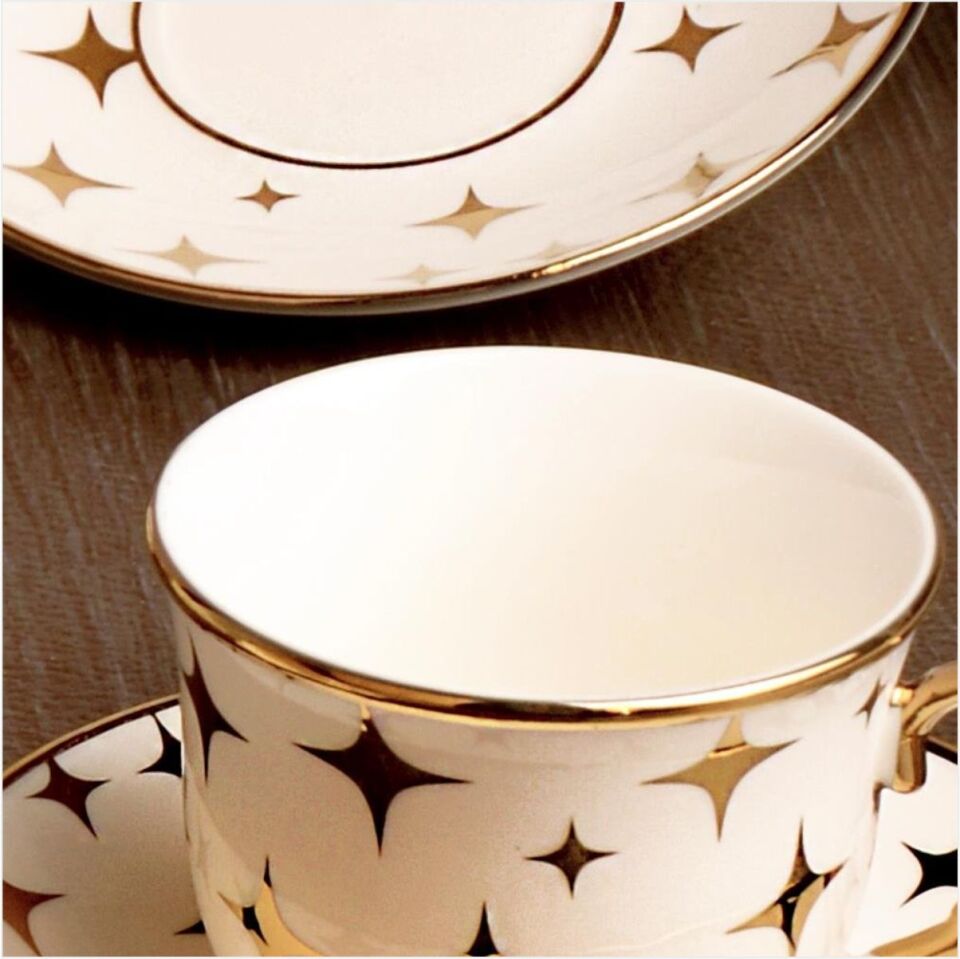 PAÇİ-ELISETTA KABARTMALI 6LI KAHVE-P/POR-102228