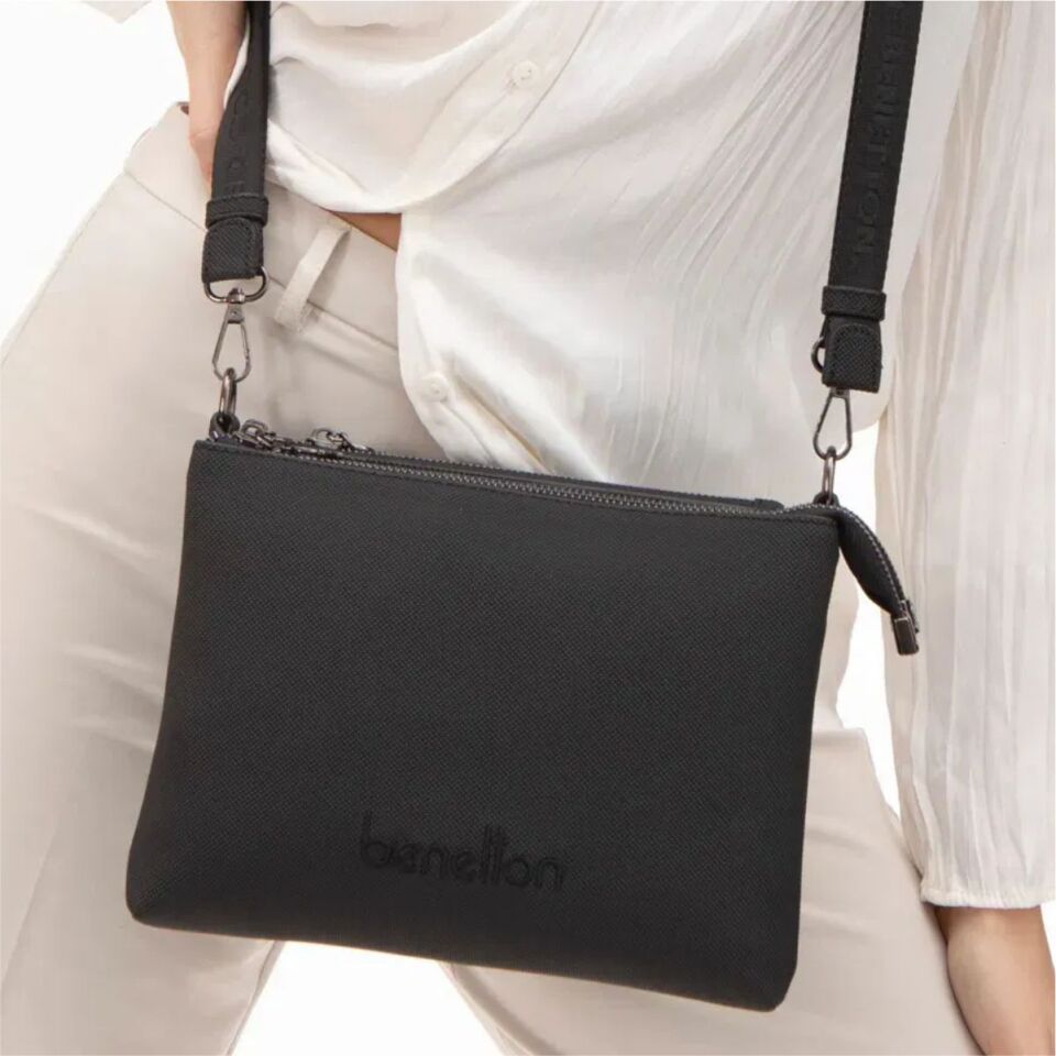 Benetton St  Bnt-1580 Unıted Colors Of  Çanta Siyah
