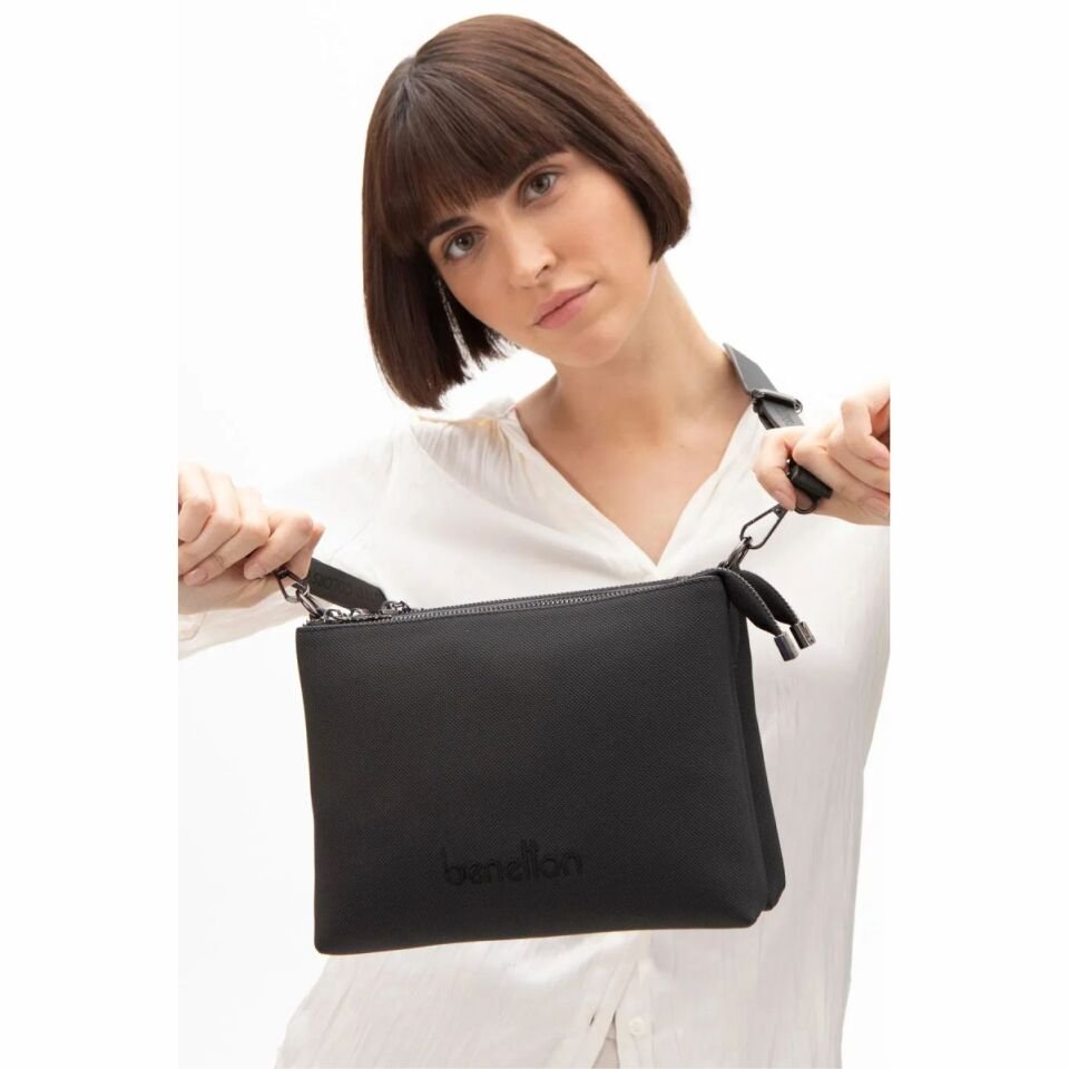 Benetton St  Bnt-1580 Unıted Colors Of  Çanta Siyah
