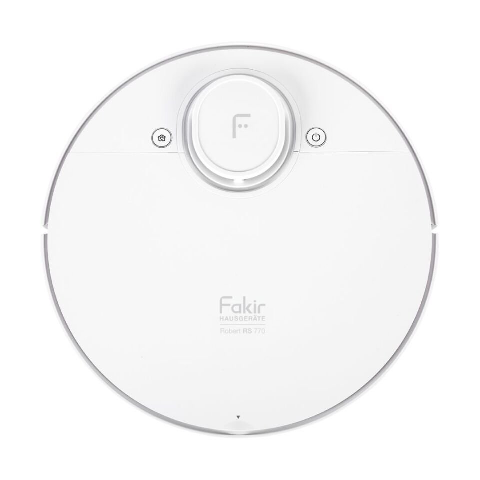 Fakir Robert RS 770 Akıllı Robot Süpürge, Islak ve Kuru, 4000 pA Emiş Gücü, Çoklu Haritalama