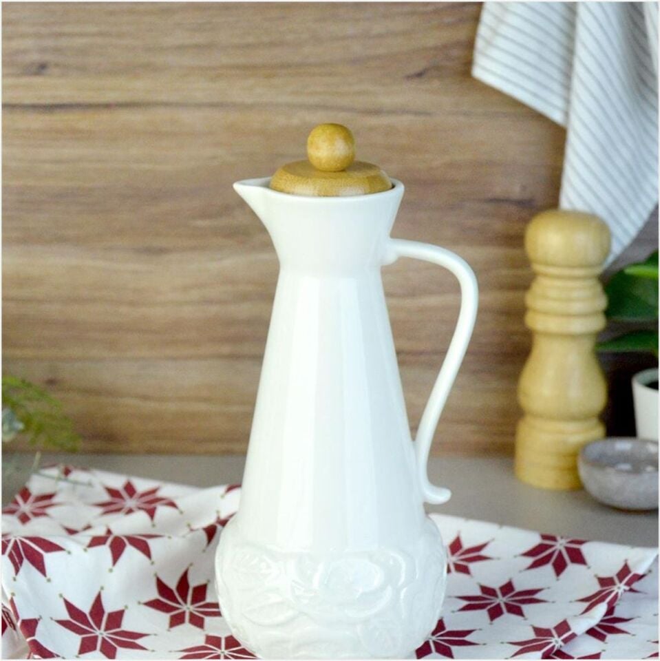 ŞENER  P/POR-101719PAÇİ-MIA KÇK.630ML BAMBU KAPAKLI POR.Y