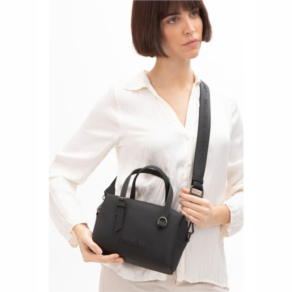 Benetton St  Bnt-1582 Unıted Colors Of Çanta Siyah