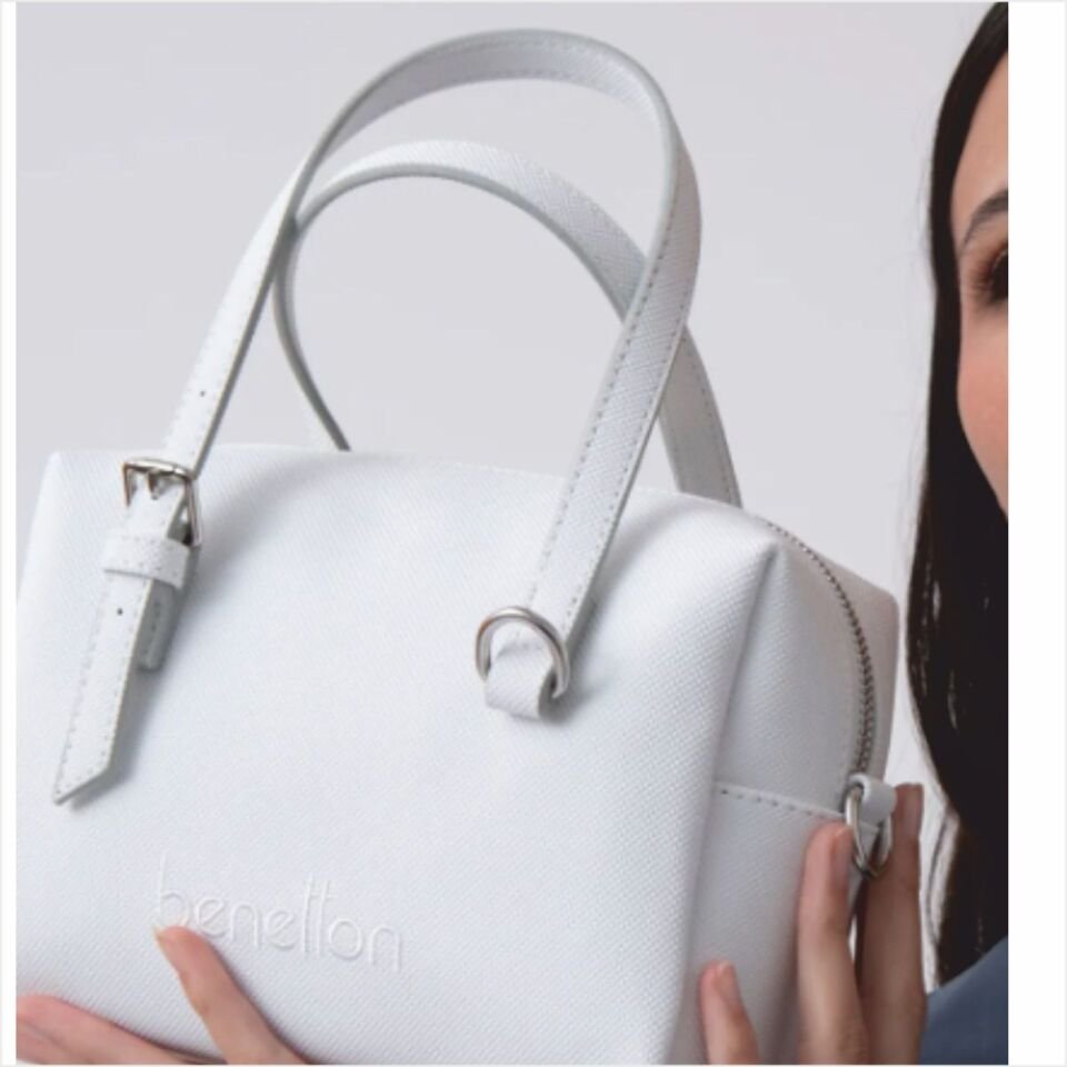 Benetton  BNT-1582 Unıted Colors Of Benetton. Çanta Beyaz