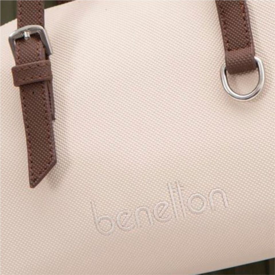 Benetton St  Bnt-1582 Unıted Colors Of Çanta Bej-Kahve