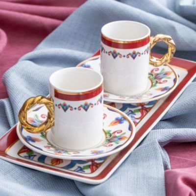 Acar Shp-06015/12 Francesca 2 Li Kahve Fincan Takımı