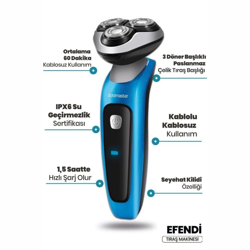 Goldmaster Efendi Gm-7185 Erkek Bakım Seti