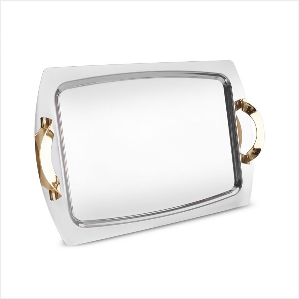 KARACA VISTA GOLD 12 KİŞİLİK 40 PARÇA ÇELİK ÇAY SETİ