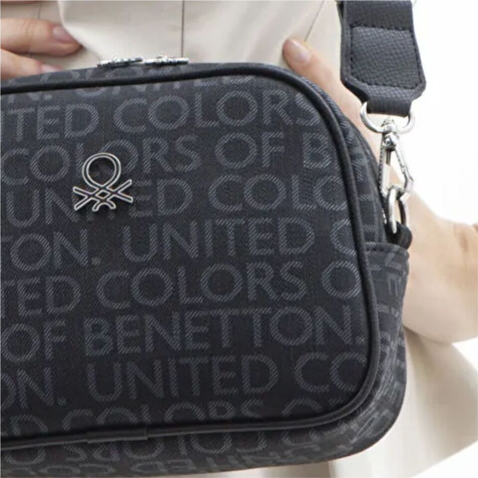 Benetton St  Bnt-1585 Unıted Colors Of Çanta Siyah