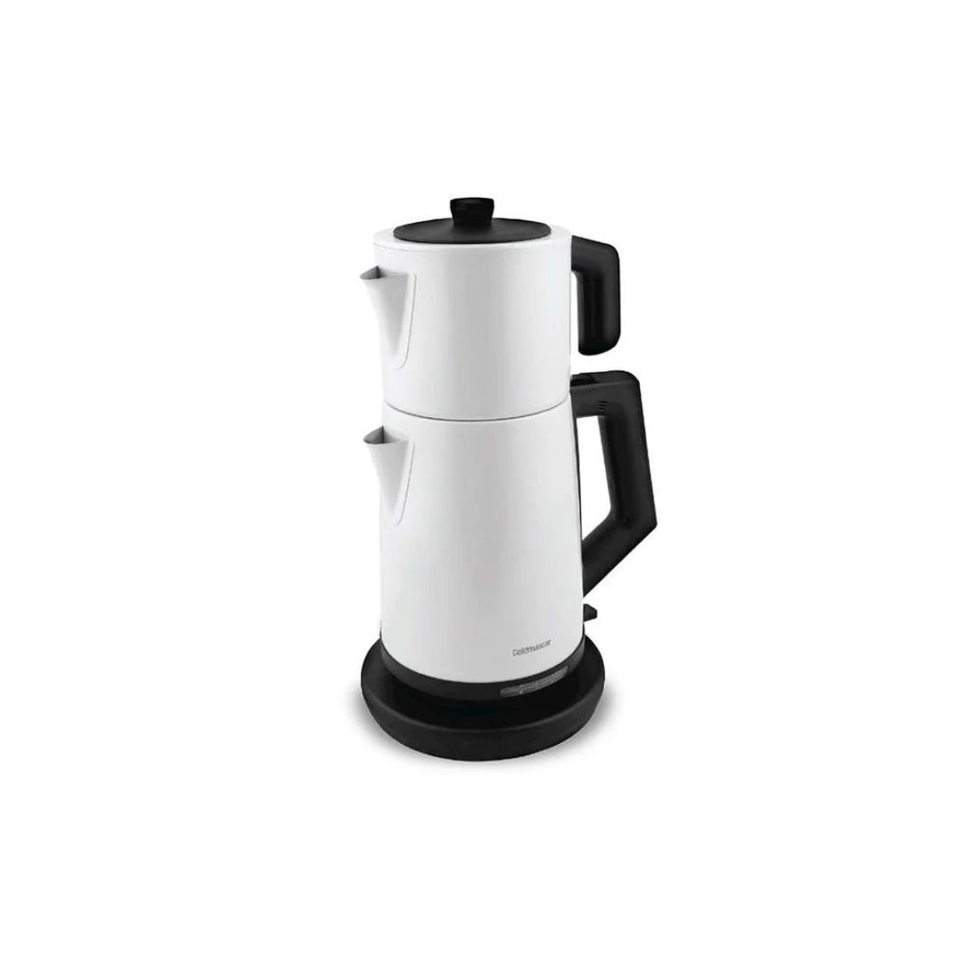 Goldmaster GM-7344B Akasya Beyaz 2200 W Çelik Çay Makinesi