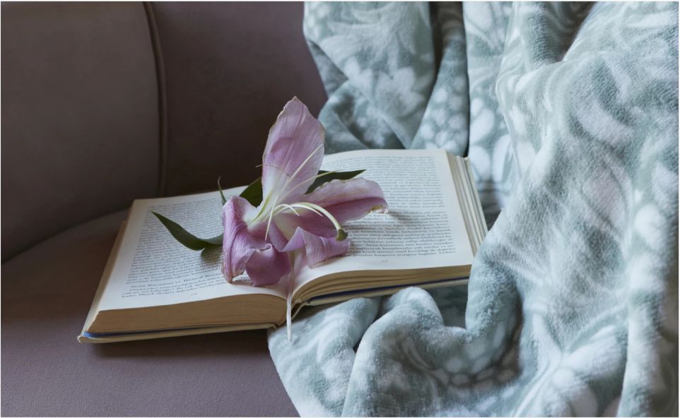 Karaca Home Flora Çift Kişilik İspanyol Battaniye Yeşil