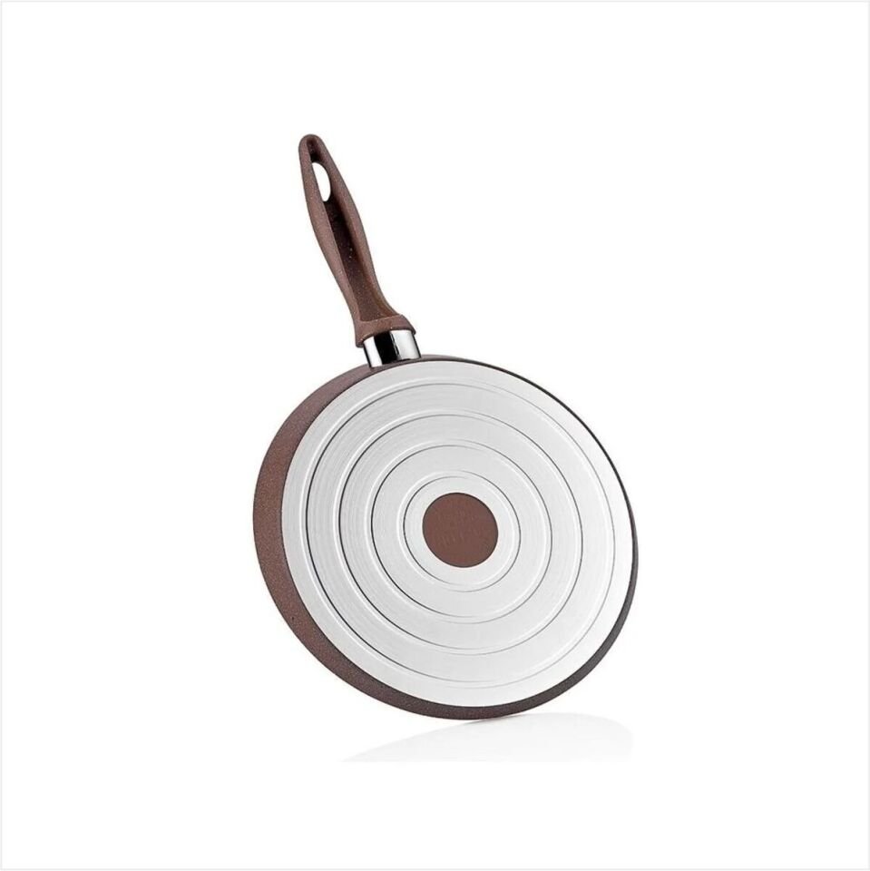 SAFINOX SAFLON 28CM TEK KULP GRANİT KREP TAVA 5428