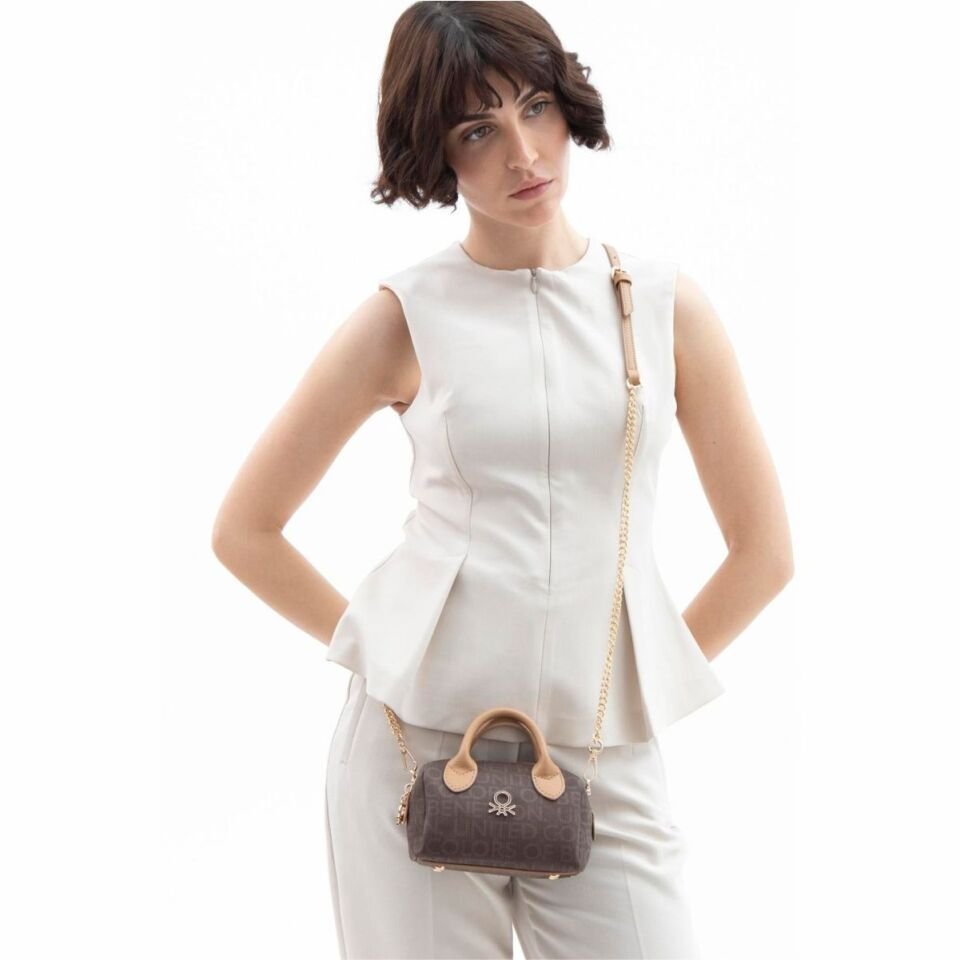 Benetton St  Bnt-1591 Unıted Colors Of Çanta Kahve - Camel