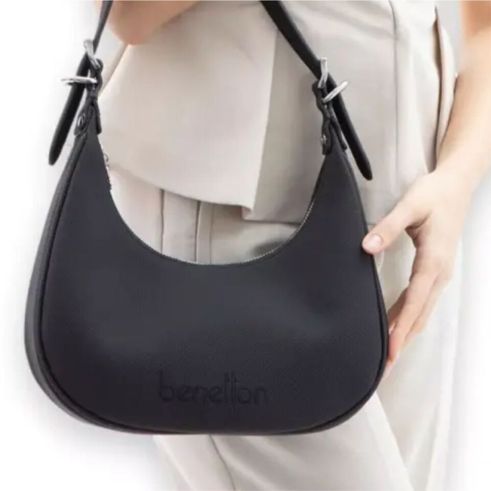 Benetton St  Bnt-1592 Unıted Colors Of Çanta Siyah