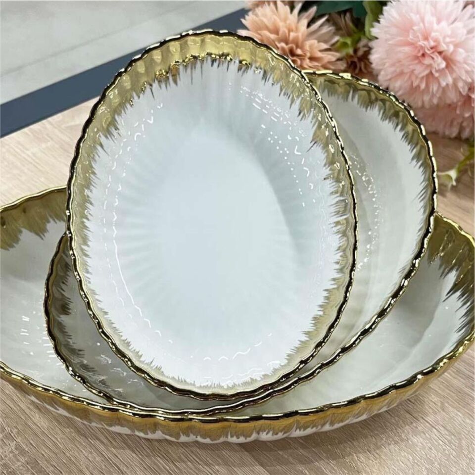 AYMET AYM-7009 K8 KAYIK SET BEYAZ 3 LU