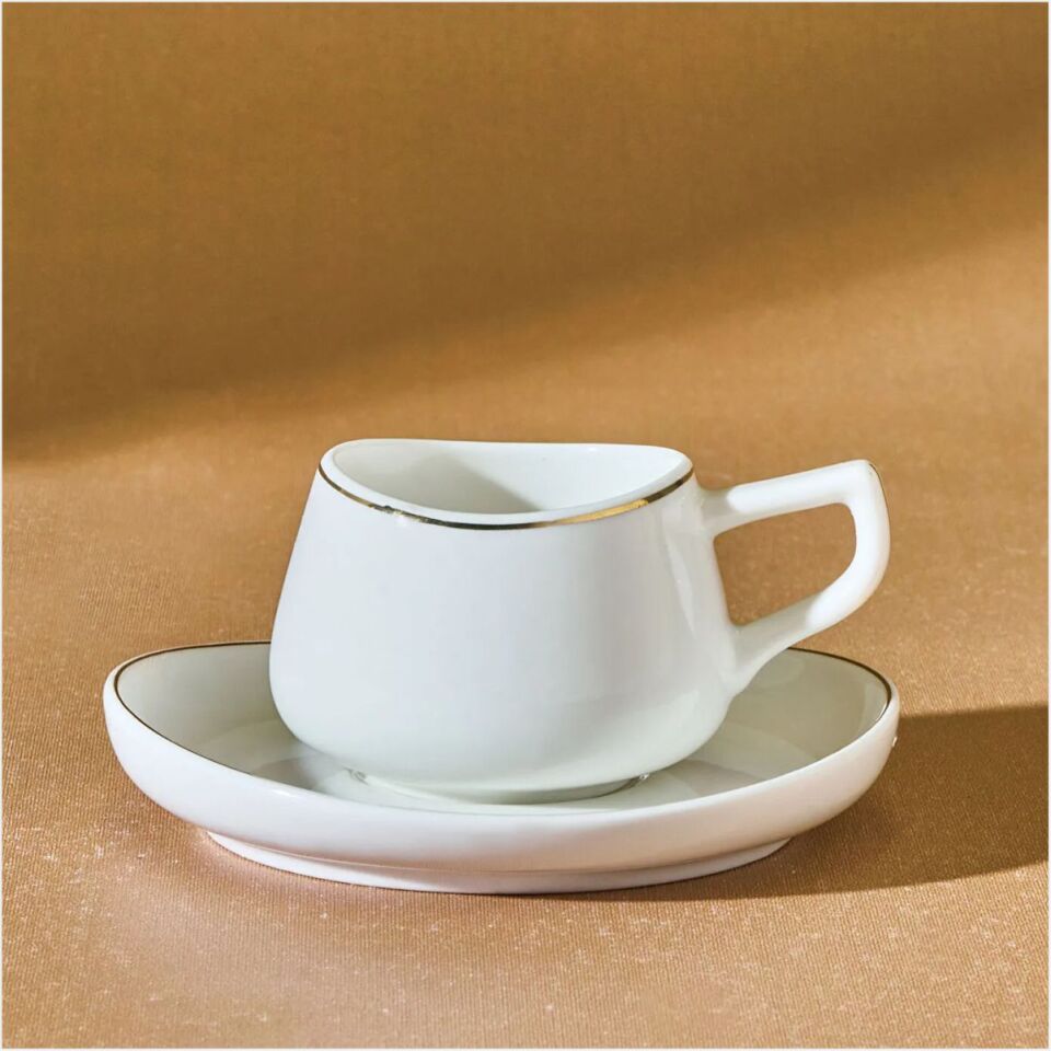 Karaca Streamlıne Hole 6 Kişilik 80 Ml Kahve Fincanı