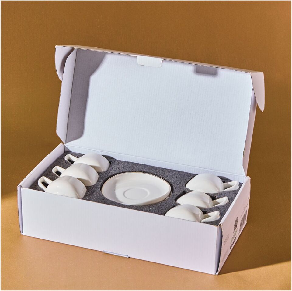 Karaca Streamlıne Hole 6 Kişilik 80 Ml Kahve Fincanı