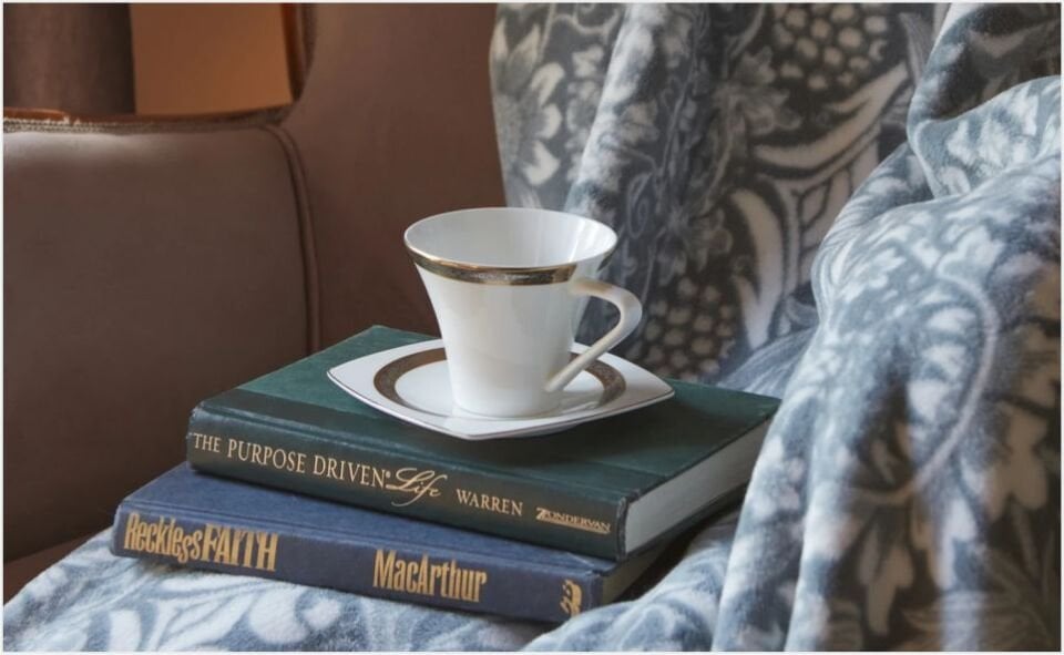 Karaca Home Flora Çift Kişilik İspanyol Battaniye Yeşil