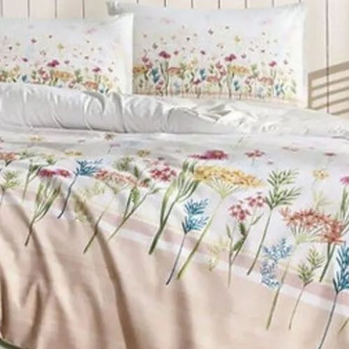 Özdilek Nevresim Takımı Çift Kişilik Somon Sprıng Garden