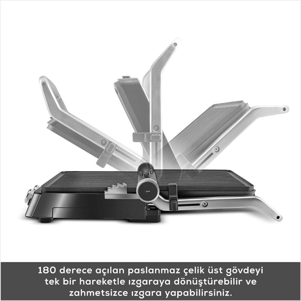 Karaca Compact Steel Inox 2008 Izgara Ve Tost Makinesi