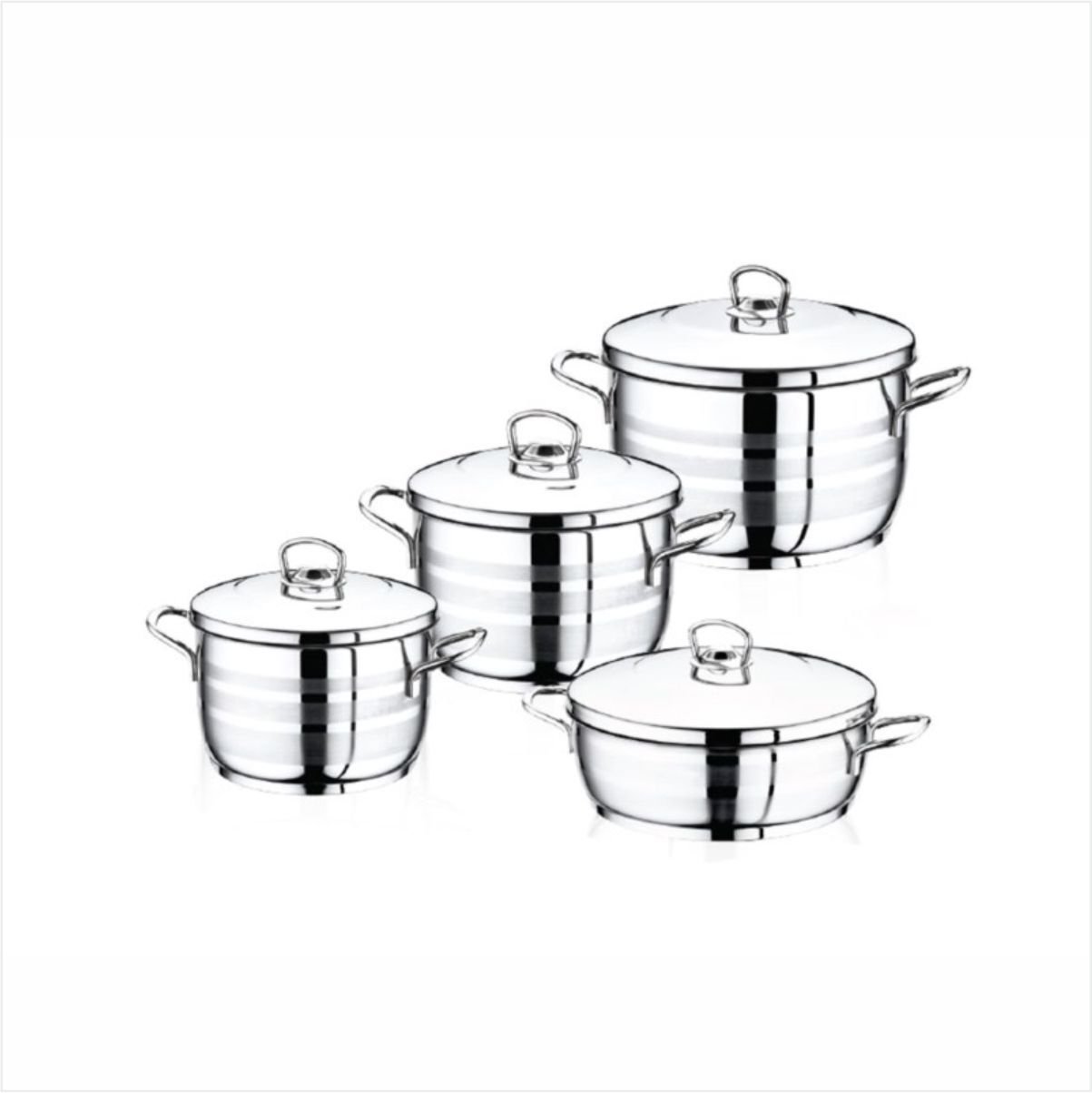 SAFINOX PRIMA 8 PRÇ TENC SETİ TEL KULP