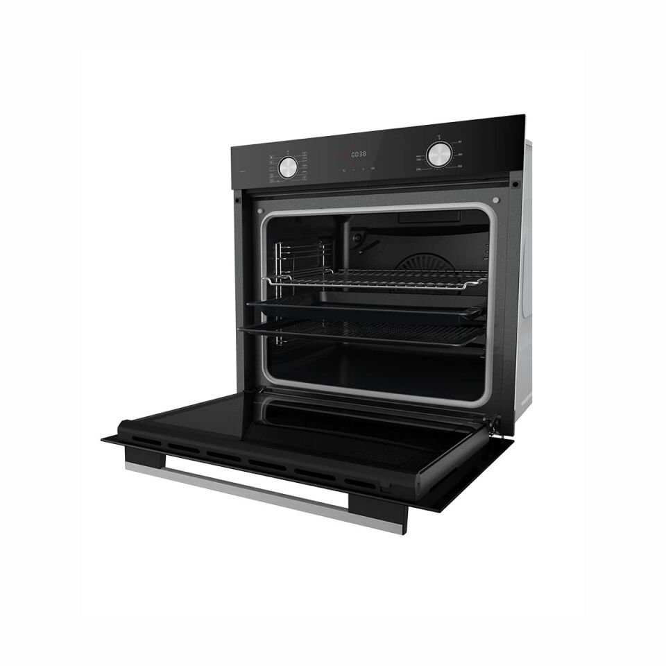 Uğur UAF 6011D SCPET Fry Art Siyah Ankastre Fırın