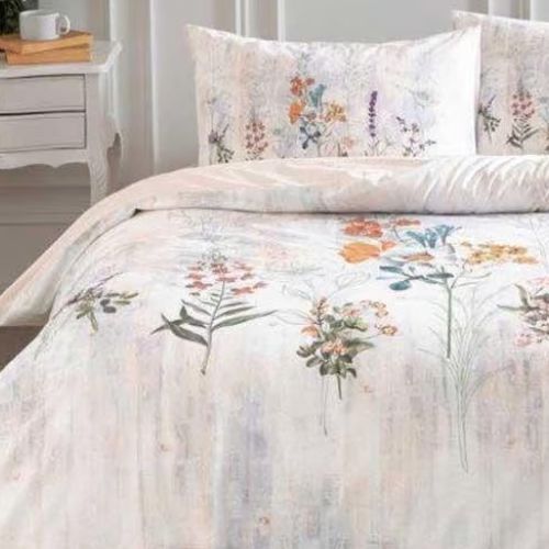 Özdilek Nevresim Takımı Tek Kişilik Somon Floraıson