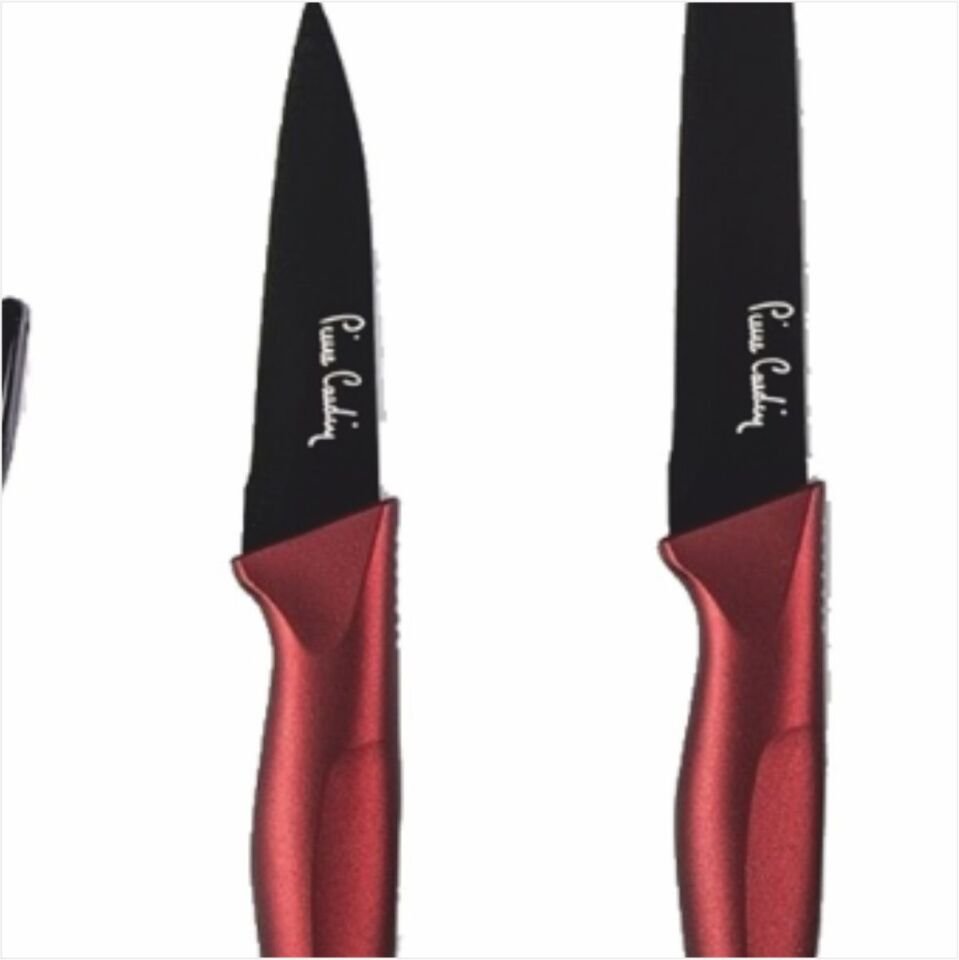 Pıerre Pluto Bıçak Seti 6'Lı Red