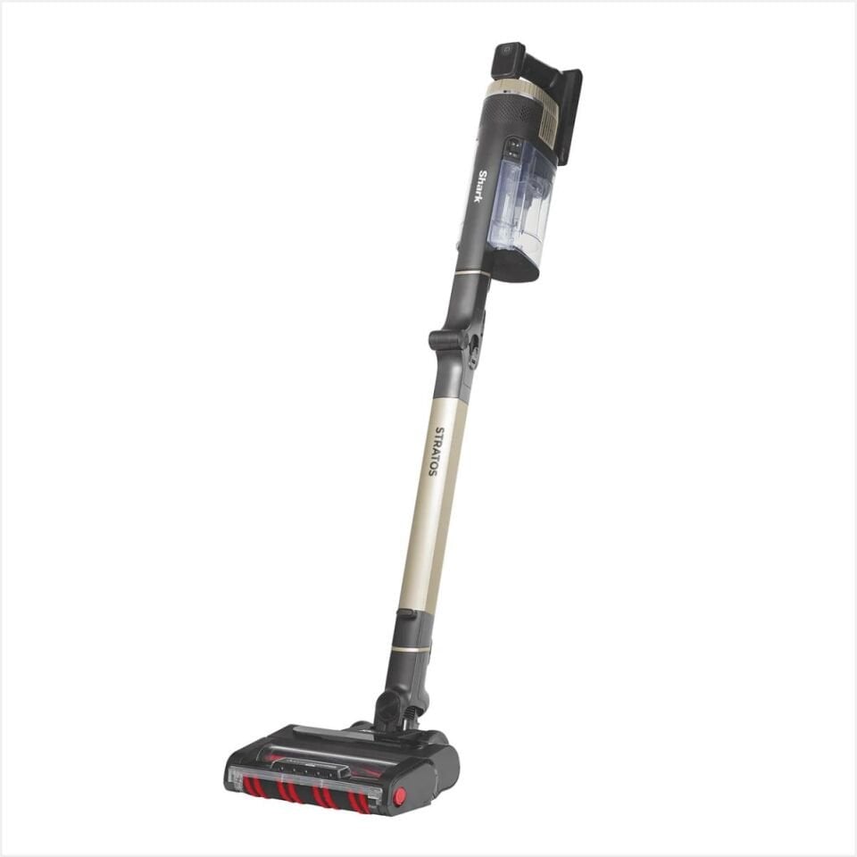 Shark Stratos Pet Pro Turbo Başlıklı Şarjlı Dikey Süpürge Gold